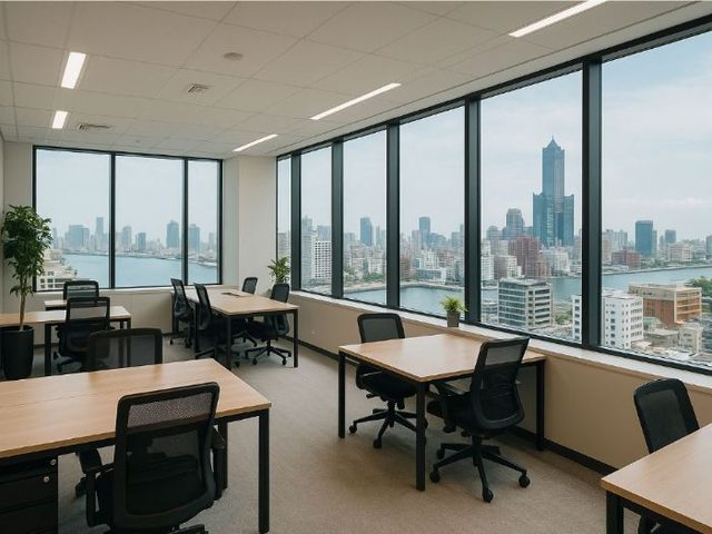 Kaohsiung HQ office overlooking Kaohsiung Harbor